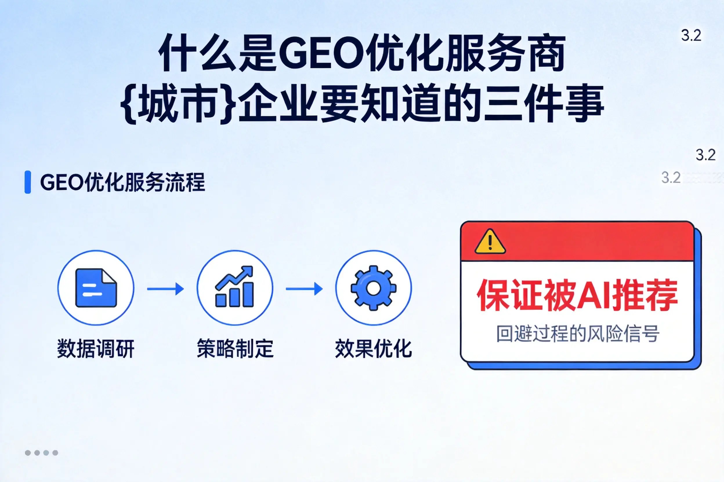 什么是GEO优化服务商新余企业要知道的三件事
