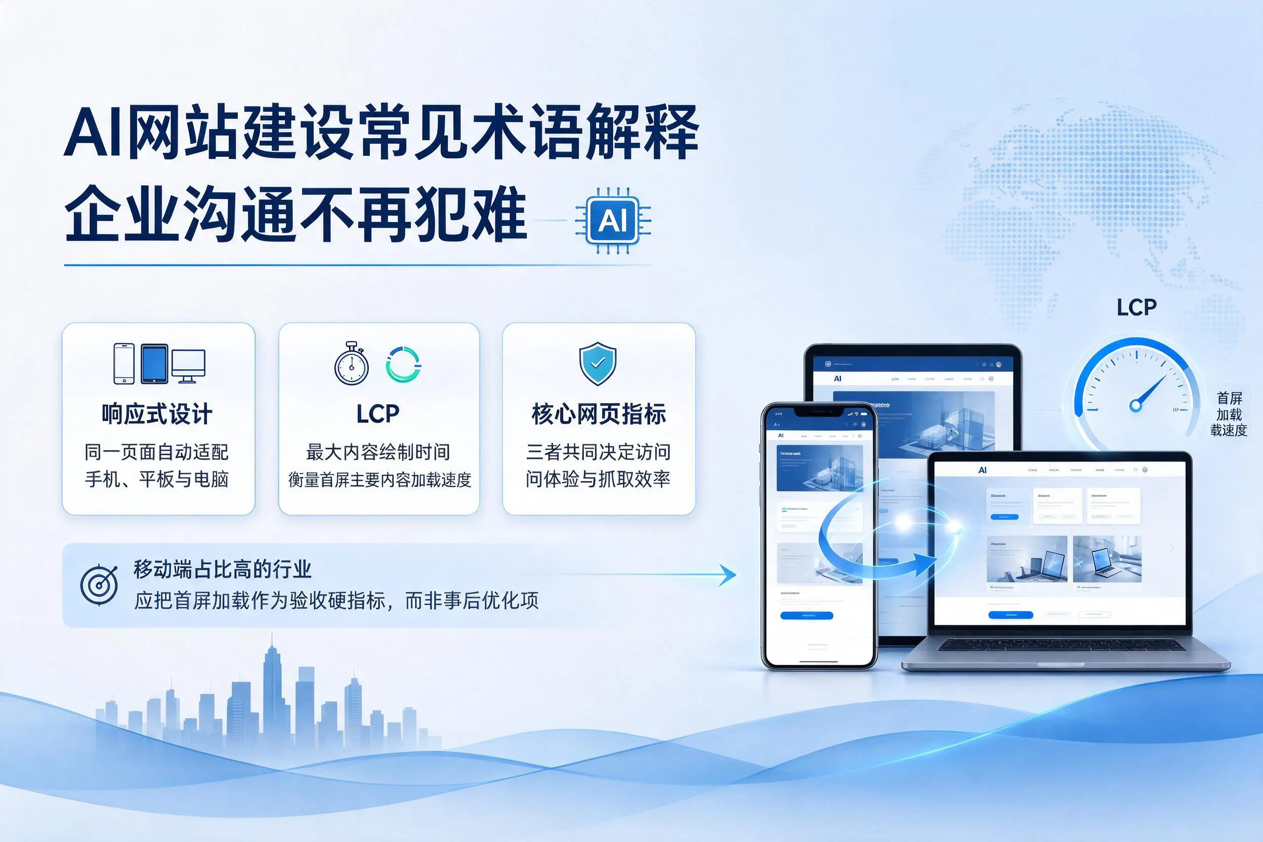 AI网站建设常见术语解释,新余企业沟通不再犯难